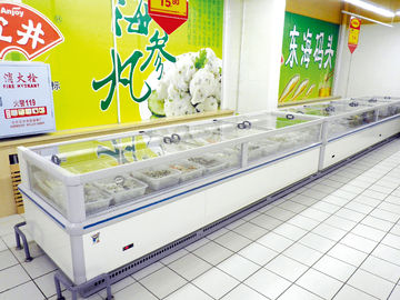 Einseitige Erzeugnis-Kühlvorrichtungs-Anzeige für Supermarkt-Tiefkühlkost