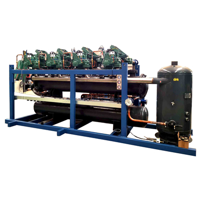 Einstufige Parallel-Einheit-Multi-Kompressor-Rack für die Kaltlagerung mit individueller Programmierung